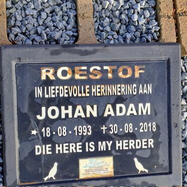 ROESTOF Johan Adam 1993-2018