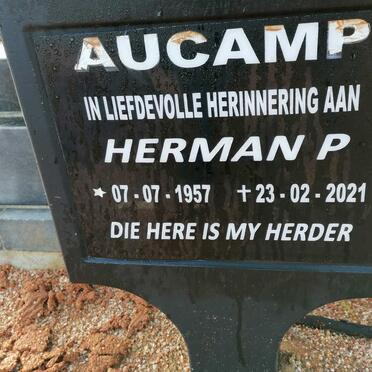 AUCAMP Herman P. 1957-2021
