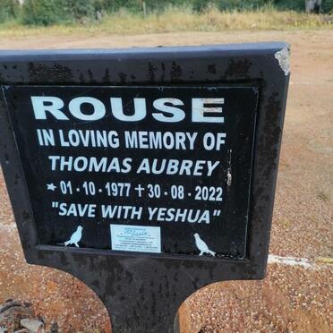 ROUSE Thomas Aubrey 1977-2022