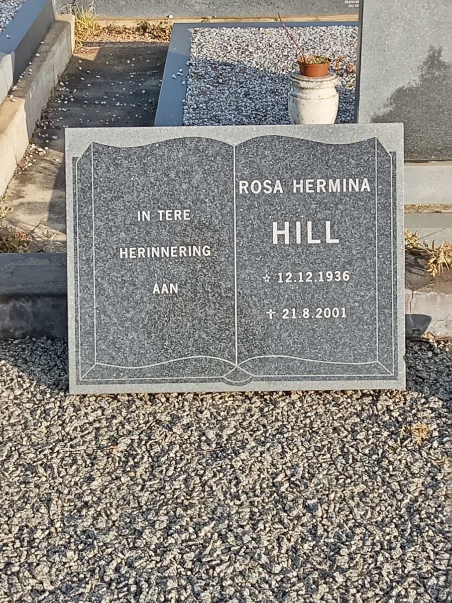 HILL Rosa Hermina 1936-2001