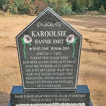 SMIT Hannie 1944-2015