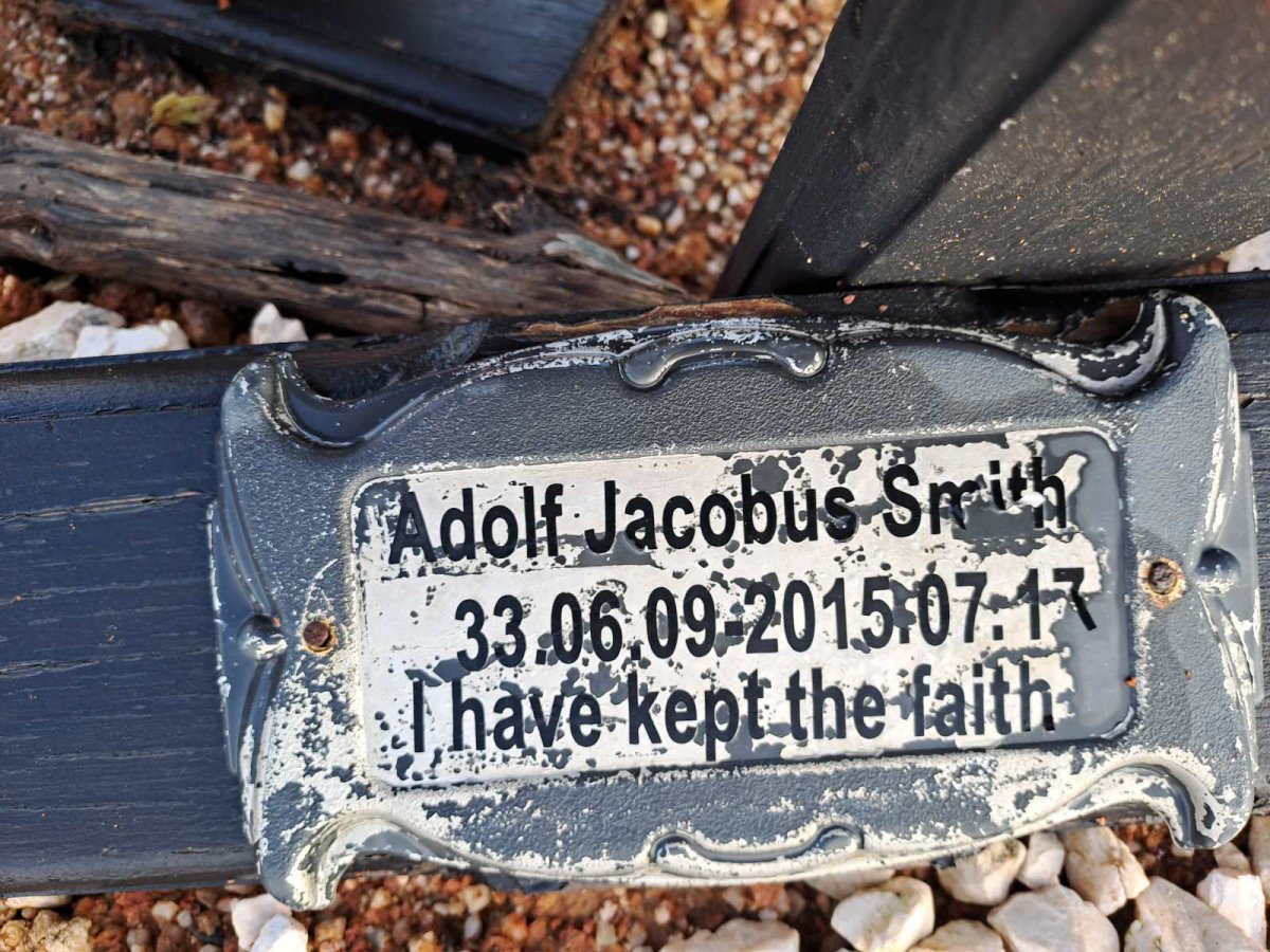 SMITH Adolf Jacobus 1933-2015