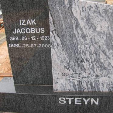 STEYN Izak Jacobus 1923-2008