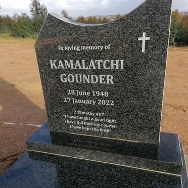 GOUNDER Kamalatchi 1948-2022