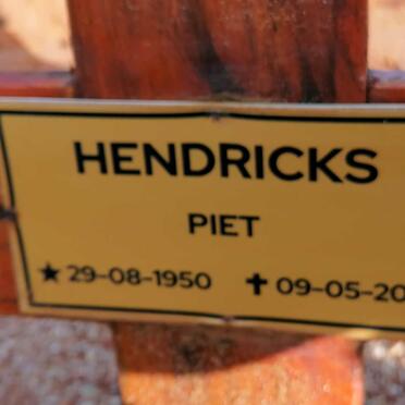 HENDRICKS Piet 1950-2022