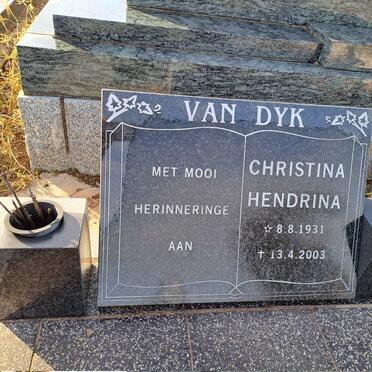 DYK Christina Hendrina, van 1931-2003