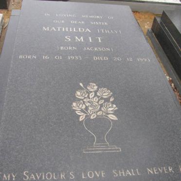 SMIT Mathilda nee JACKSON 1933-1993