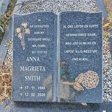 SMITH Anna Magrieta 1949-2020
