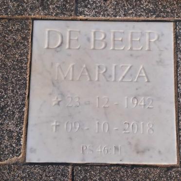 BEER Mariza, de 1942-2018