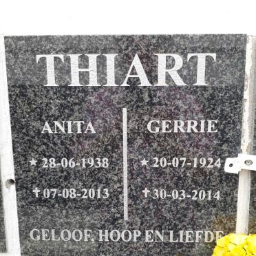 THIART Gerrie 1924-2014 &amp; Anita 1938-2013
