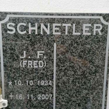 SCHNETLER J.F. 1934-2007