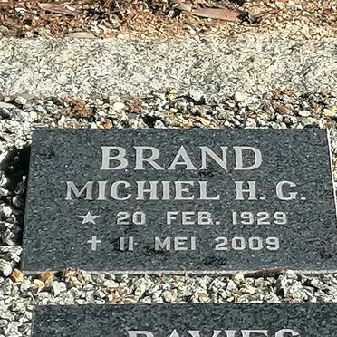 BRAND Michiel H.G. 1929-2009