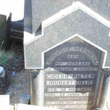 BLATT Gideon Pieter Joubert 1885-1942