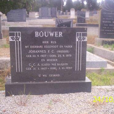 BOUWER Johannes F.C. 1907-1979 &amp; C.C.A. BASSON 1907-1990