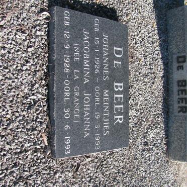 BEER de :: LA GRANGE :: VAN WYK