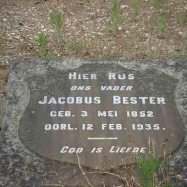 BESTER Jacobus 1852-1935