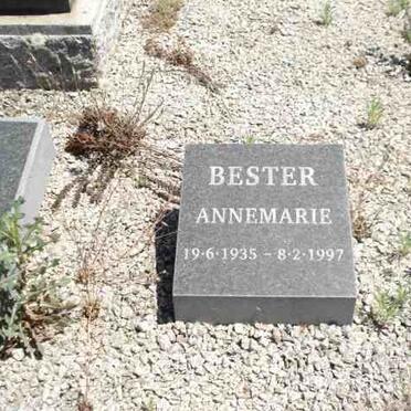 BESTER Annemarie 1935-1997