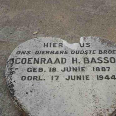 BASSON Coenraad H. 1887-1944