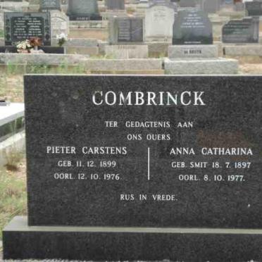COMBRINCK Pieter Carstens 1899-1976 &amp; Anna Catharina SMIT 1897-1977