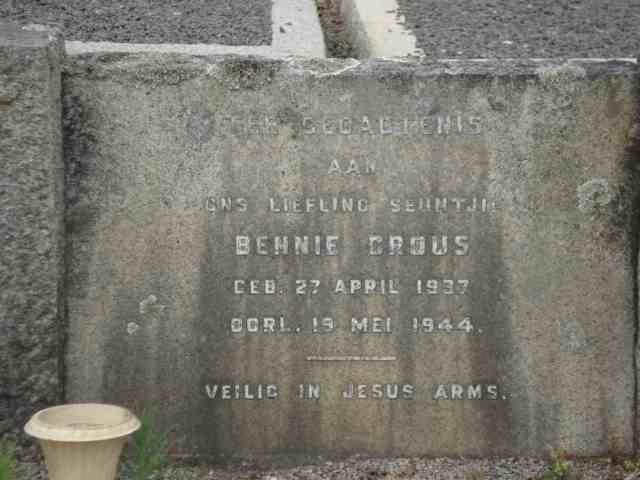 CROUS Bennie 1937-1944