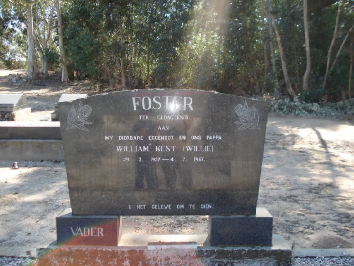 FOSTER William Kent 1927-1967