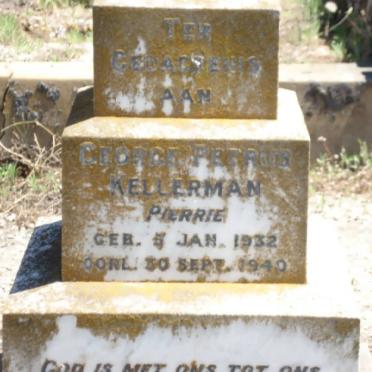 KELLERMAN George Petrus 1932-1940