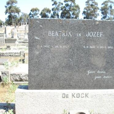 KOCK Jozef, de &amp; Beatrix
