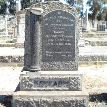 KRYNAUW Daniel Jacobus 1881-1938 &amp; Elizabeth GOOSEN 1884-1965