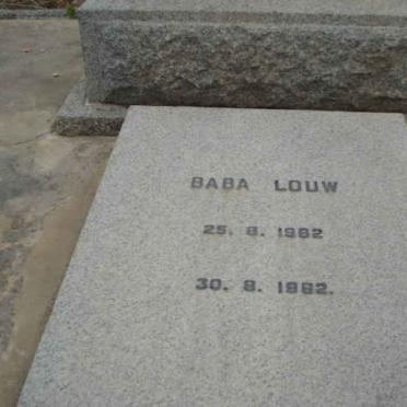 LOUW Baba 1962-1962