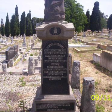 LOUW Catharina Louisa nee DE KOCK -1918