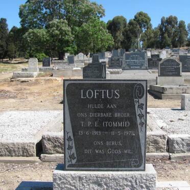 LOFTUS T.P.E. 1913-1973