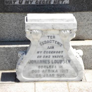 LOUBSER Johannes -1917