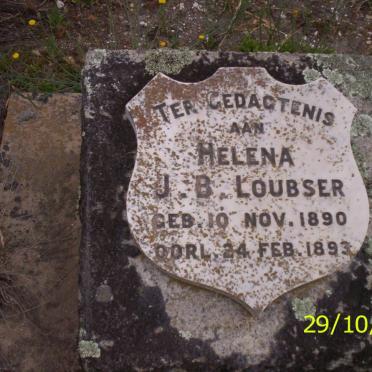LOUBSER Helen J.B. 1890-1893