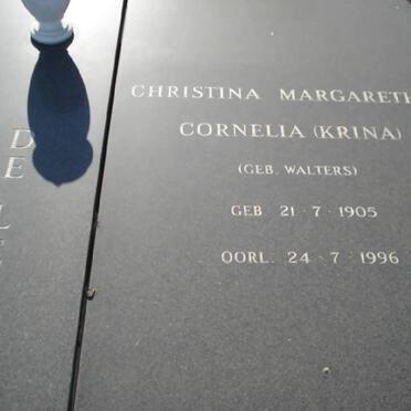 LEEUW Paul Johannes, de 1905-1979  &amp; Christina Margaretha Cornelia WALTERS 1905-1996 