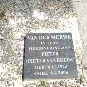 MERWE Pieter van Breda, van der 1923-2000