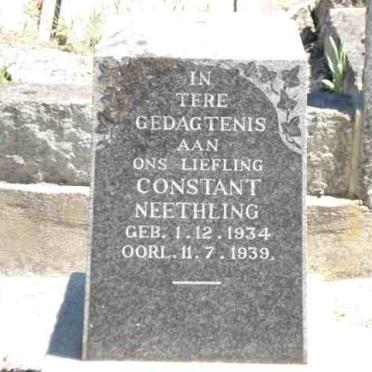 NEETHLING Constant 1934-1939