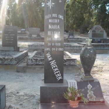 NIEKERK Maria Helena, van nee BESTER 1900-1965