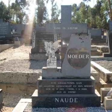 NAUDE Fred 1912-1972 &amp; ? 1918-1968