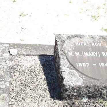REID M.M. 1907-1949