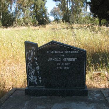 RINKWEST Arnold Herbert 1927-2002