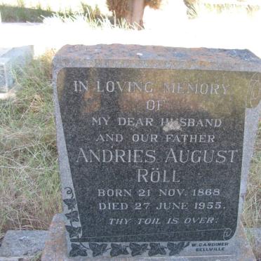 RÖLL Andries August 1868-1955