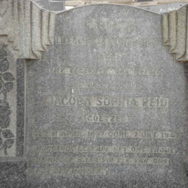 REID Jacoba Sophia nee COETZEE -1947