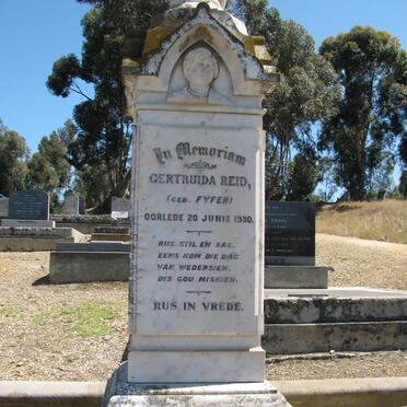 REID Gertruida nee FYFER -1930