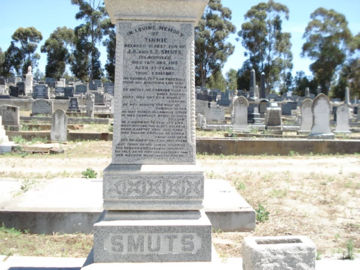 SMUTS Tinie -1915