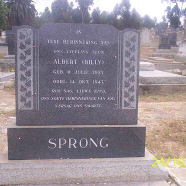 SPRONG Albert 1927-1947