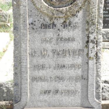 TRUTER G.W. 1900-1956