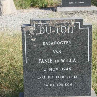 TOIT Baba, du 1946-1946