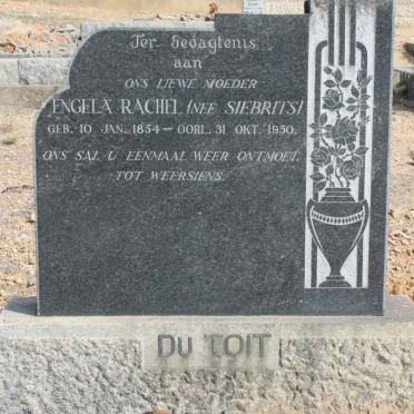 TOIT Engela Rachel, du nee SIEBRITS 1854-1950