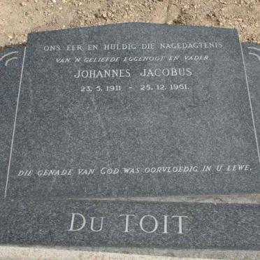 TOIT Johannes Jacobus, du 1911-1961