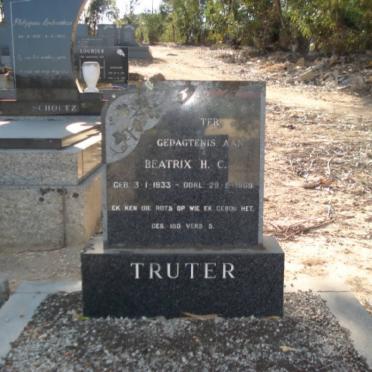 TRUTER Beatrix H.C. 1933-1969